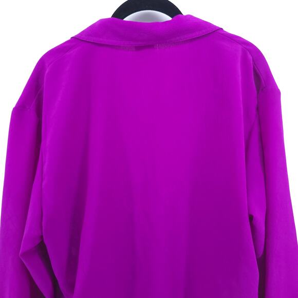 Vintage G.W Division of Graff Western Jeweled Button Down Studded Boho Blouse M - Picture 12 of 13